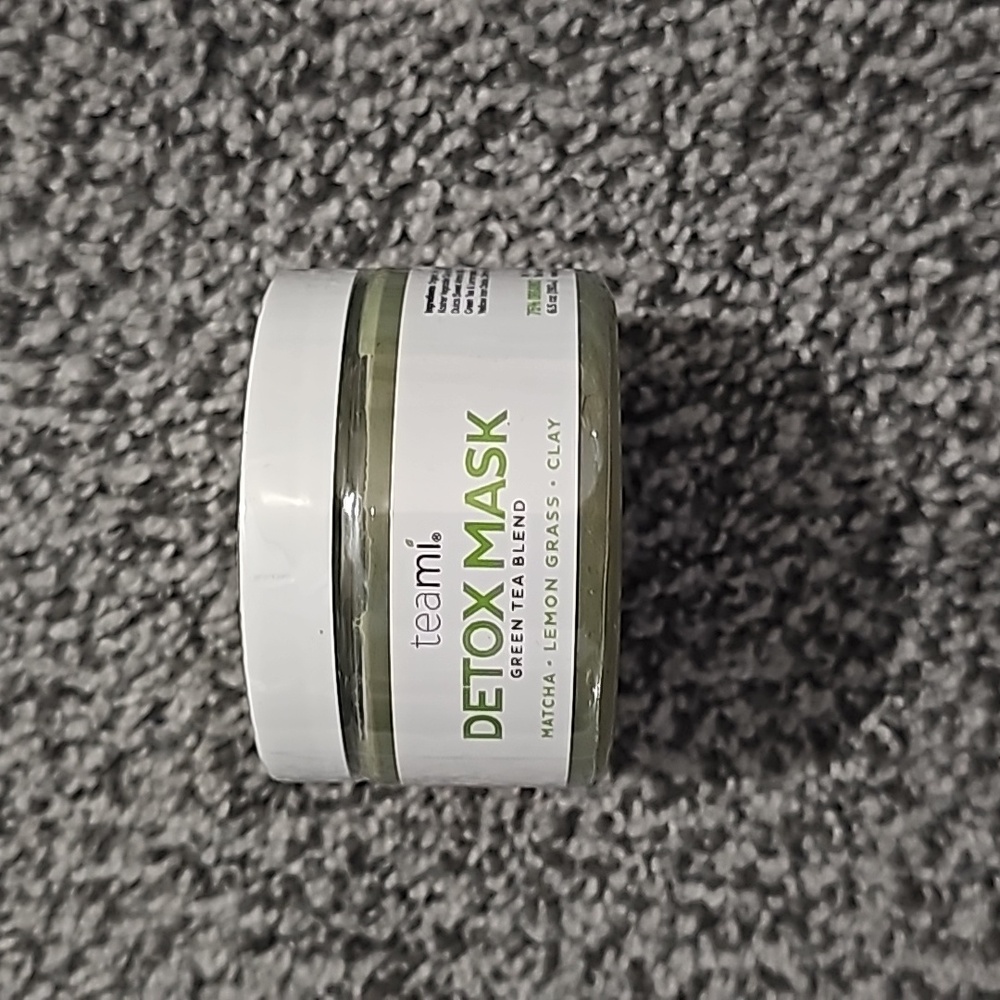 Unopened new Teami green tea blend detox mask 6.5oz